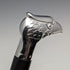 British Vintage Men's Walking Stick Eagle Head Handle Black Shaft 90cm